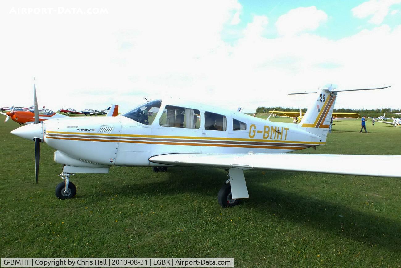 G-BMHT, 1981 Piper PA-28RT-201T Turbo Arrow IV C/N 28R-8231010, at the LAA Rally 2013, Sywell