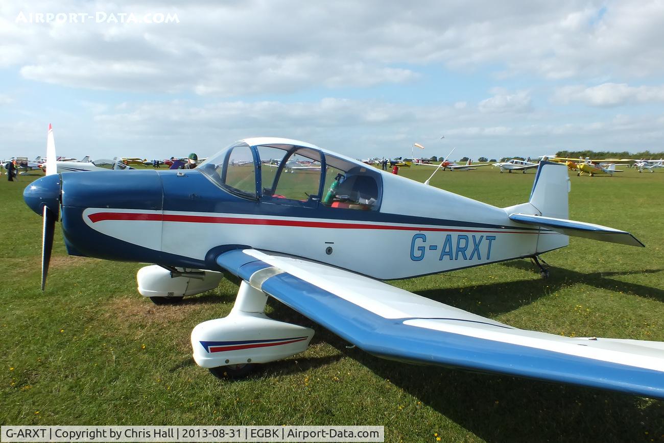 G-ARXT, 1962 SAN Jodel DR-1050 Ambassadeur C/N 355, at the LAA Rally 2013, Sywell