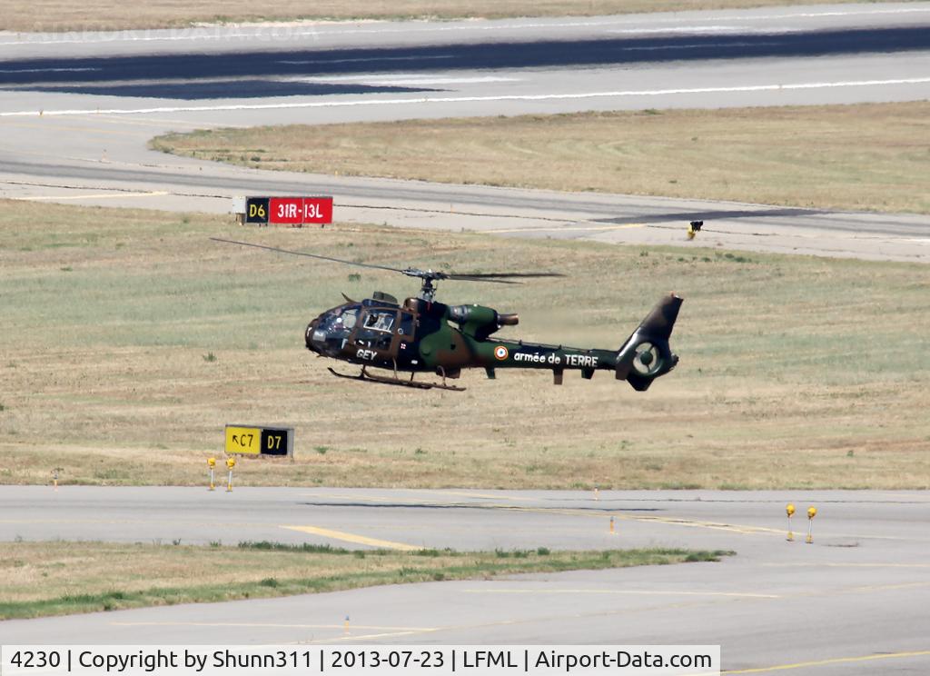 4230, Aérospatiale SA-342L Gazelle C/N 2230, Gone from Eurocopter factory...