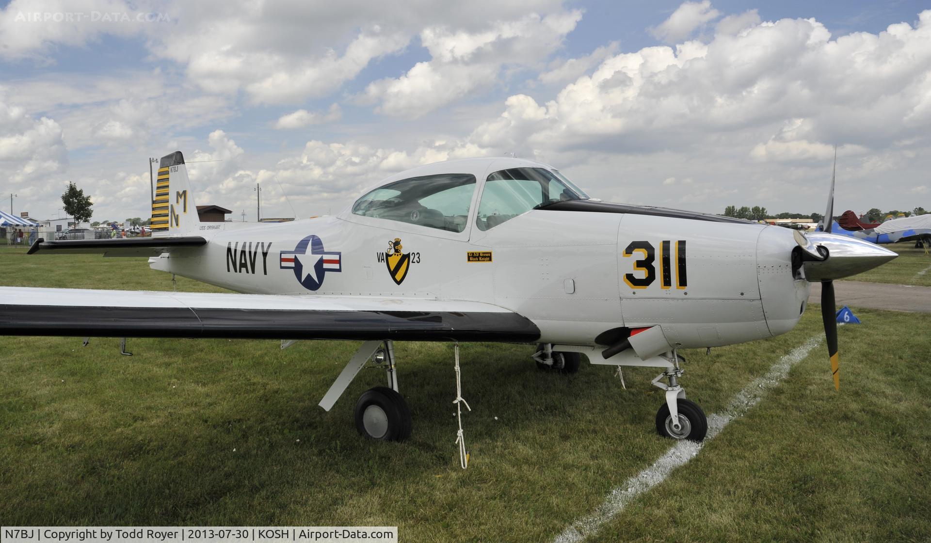 N7BJ, 1948 Ryan Navion A C/N NAV-4-1196, Airventure 2013