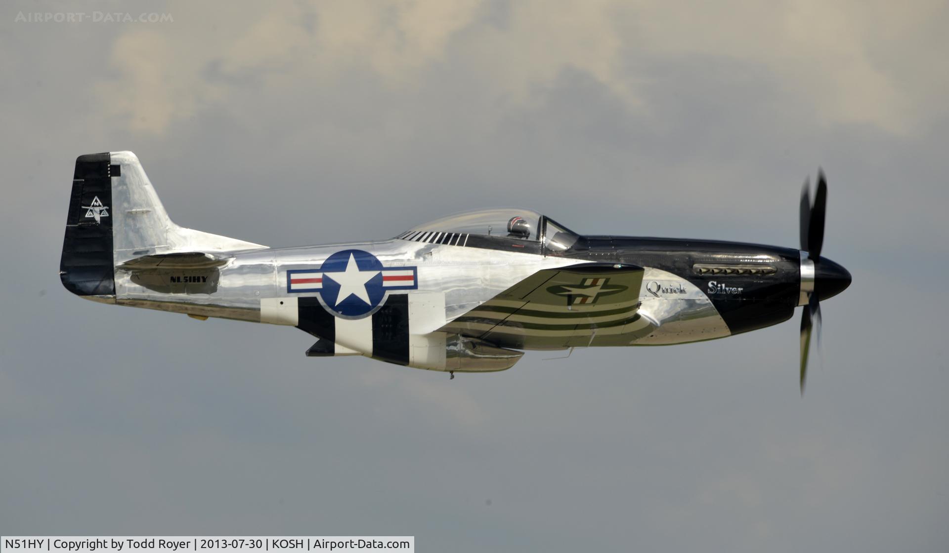 N51HY, 1944 North American P-51D Mustang C/N 124-48192, Airventue 2013
