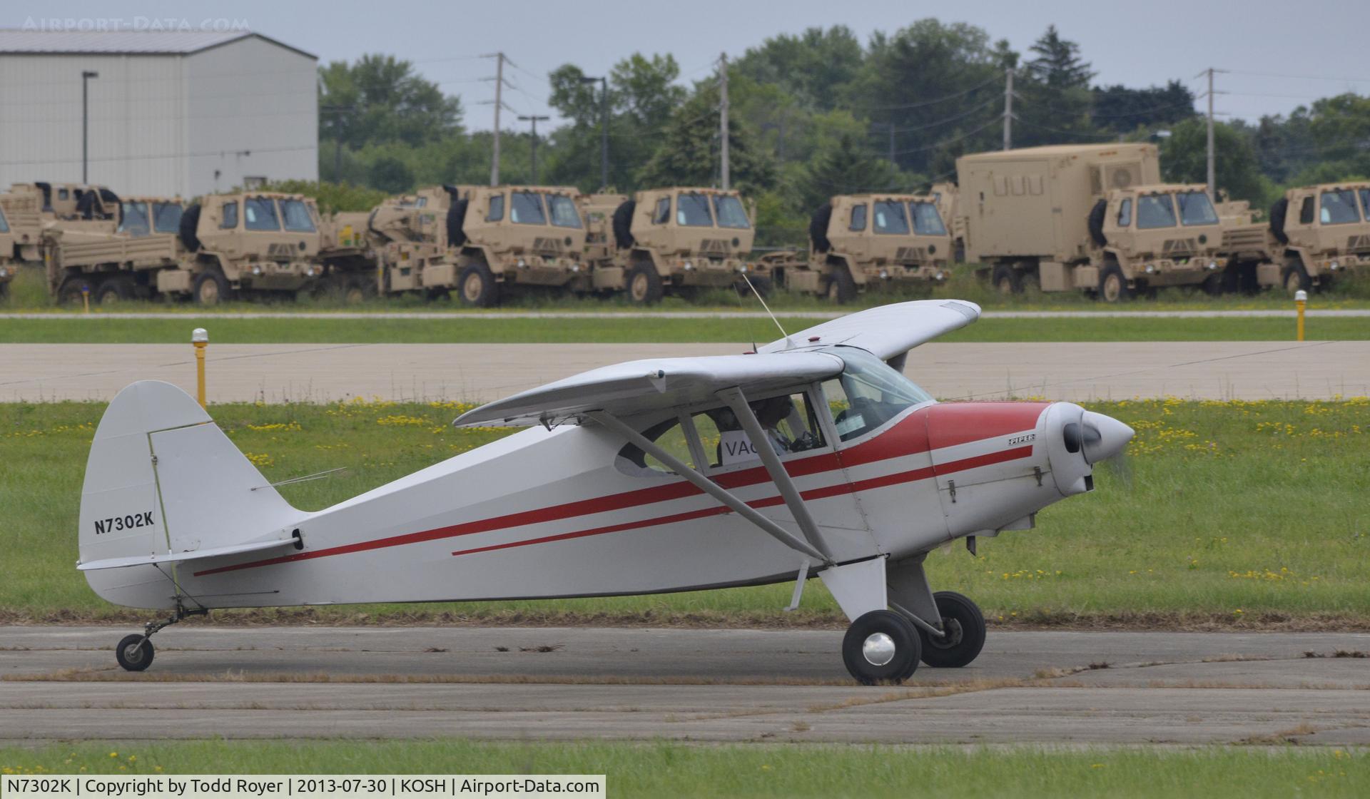 N7302K, 1950 Piper PA-20 Pacer C/N 20-211, Airventure 2013