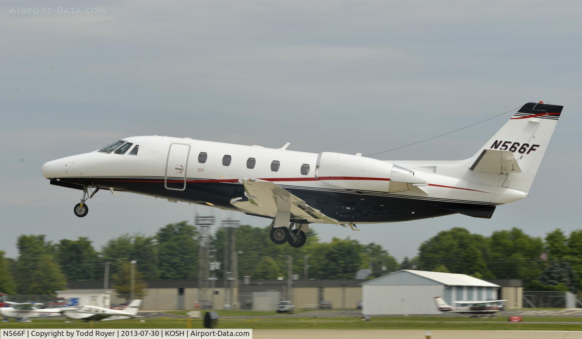 N566F, 2005 Cessna 560XLS Citation Excel C/N 560-5606, Airventure 2013