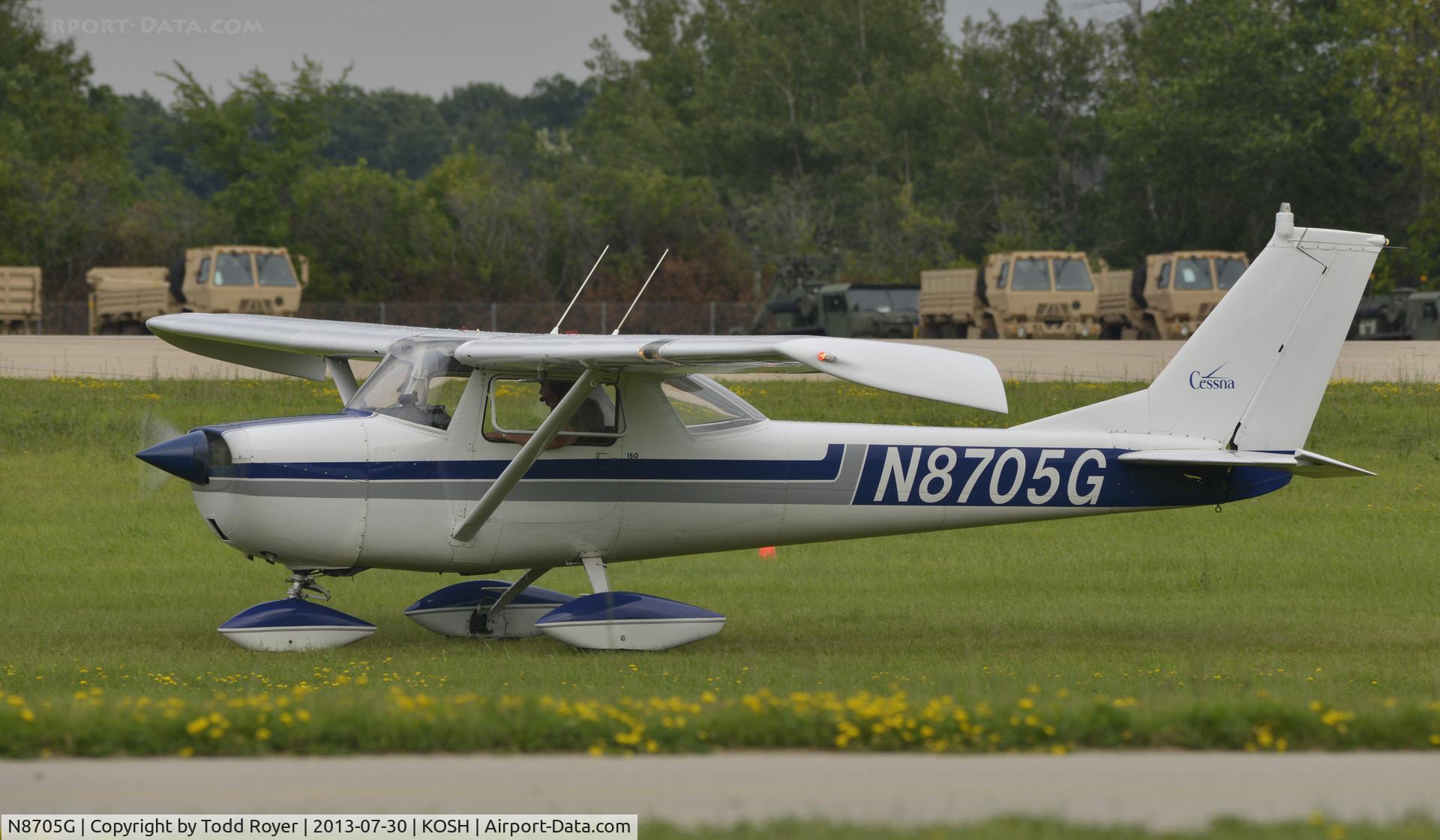 N8705G, 1966 Cessna 150F C/N 15062805, Airvnture 2013