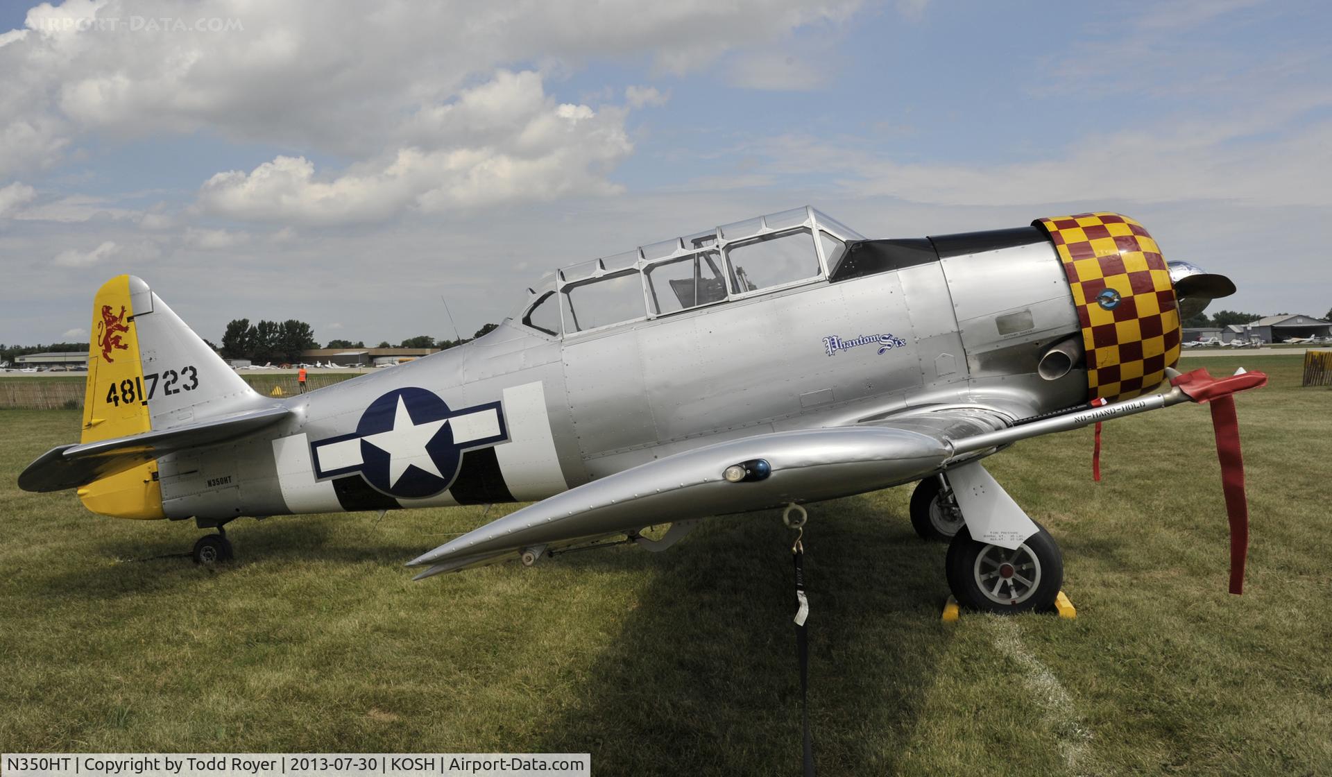 N350HT, 1942 North American AT-6D Texan C/N 43756, Airventure 2013