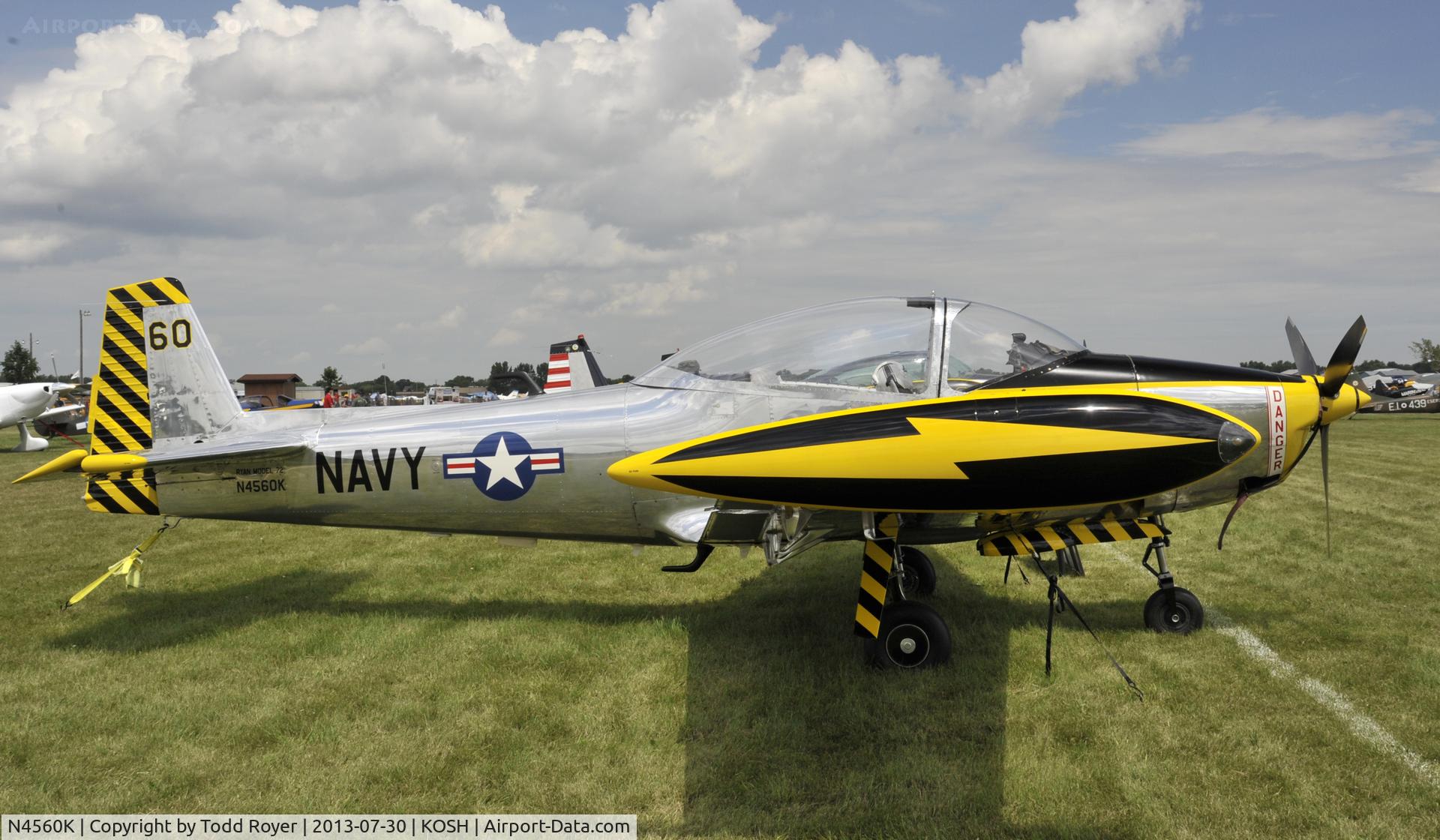N4560K, 1948 Ryan Navion A C/N NAV-4-1560, Airventure 2013