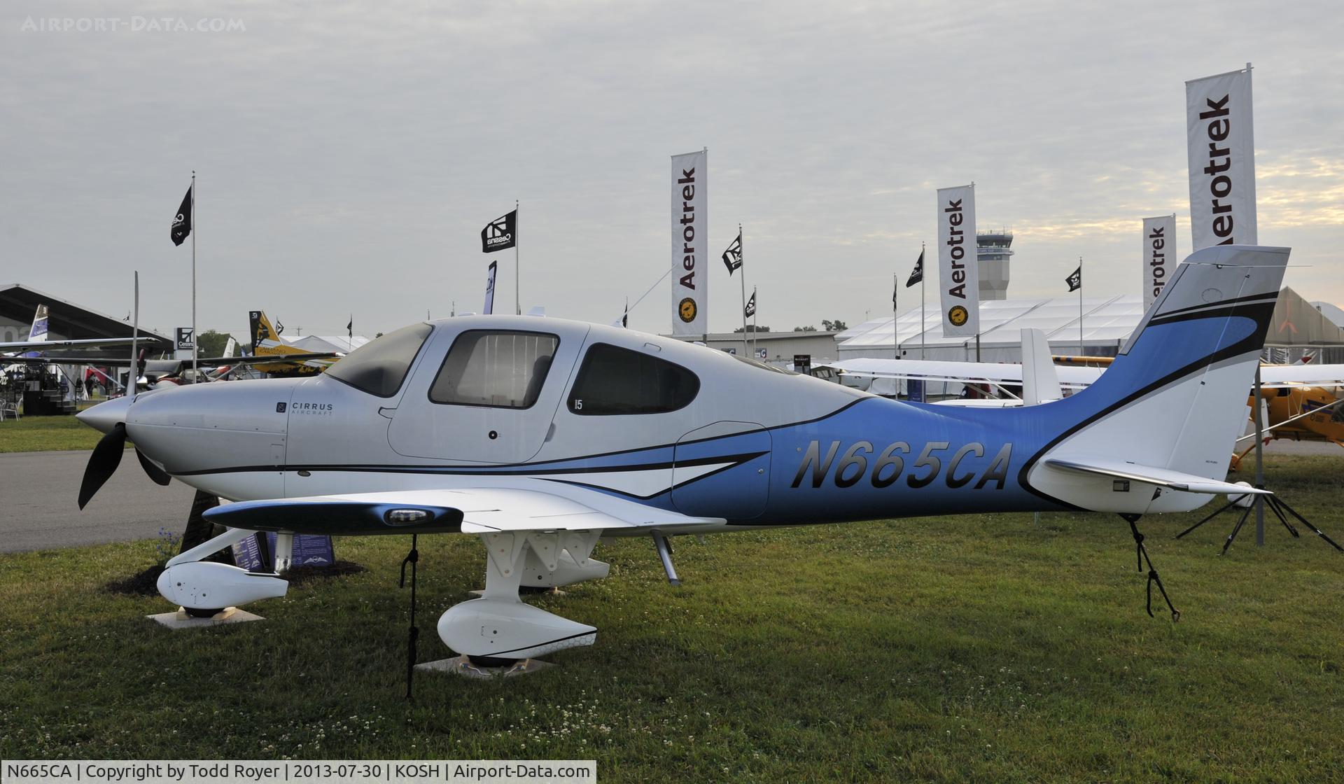 N665CA, 2013 Cirrus SR22T C/N 0561, Airventure 2013
