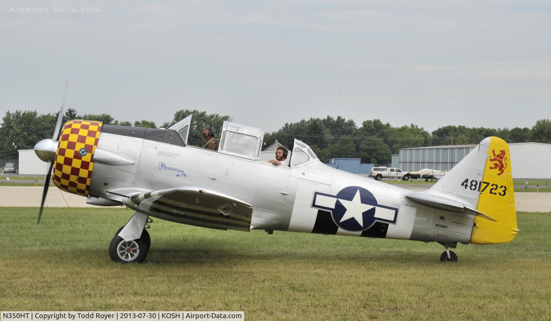 N350HT, 1942 North American AT-6D Texan C/N 43756, Airventure 2013