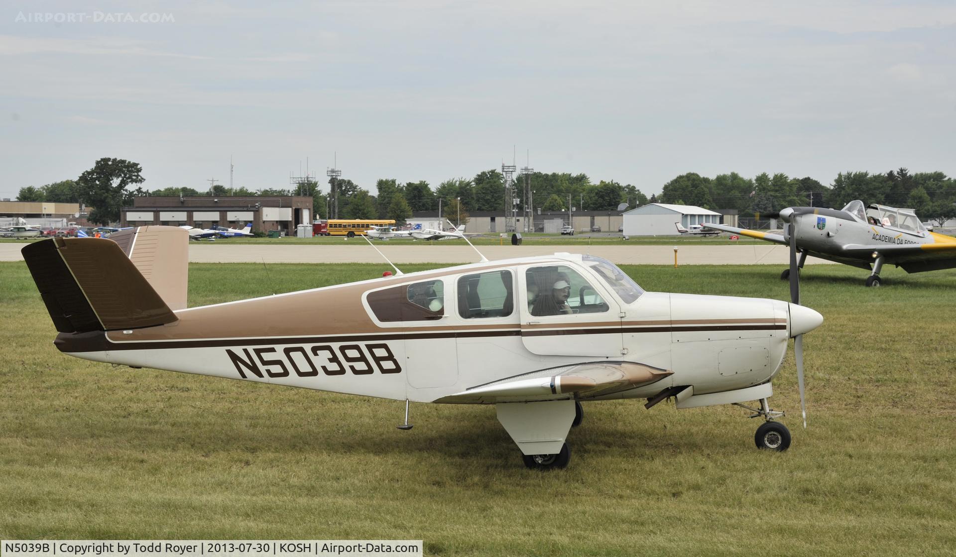N5039B, 1955 Beech F35 Bonanza C/N D-4306, Airventure 2013n