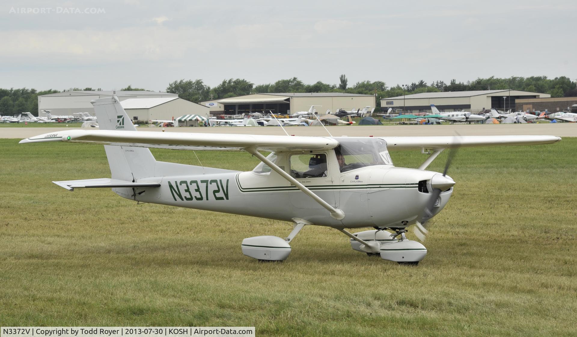 N3372V, 1974 Cessna 150M C/N 15076478, Airventure 2013