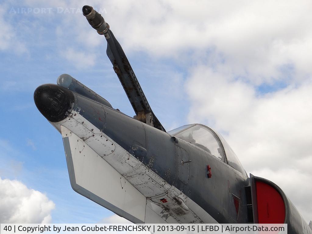 40, Dassault Etendard IV.M C/N 40, Dassault Etendard IV M, sérial number 40