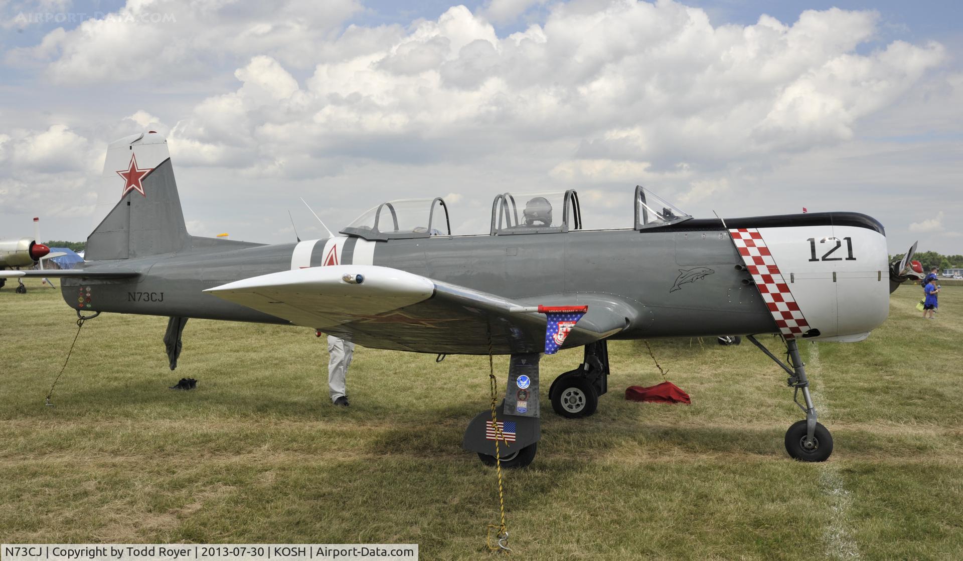 N73CJ, 1973 Nanchang CJ-6A C/N 2951231, Airveture 2013