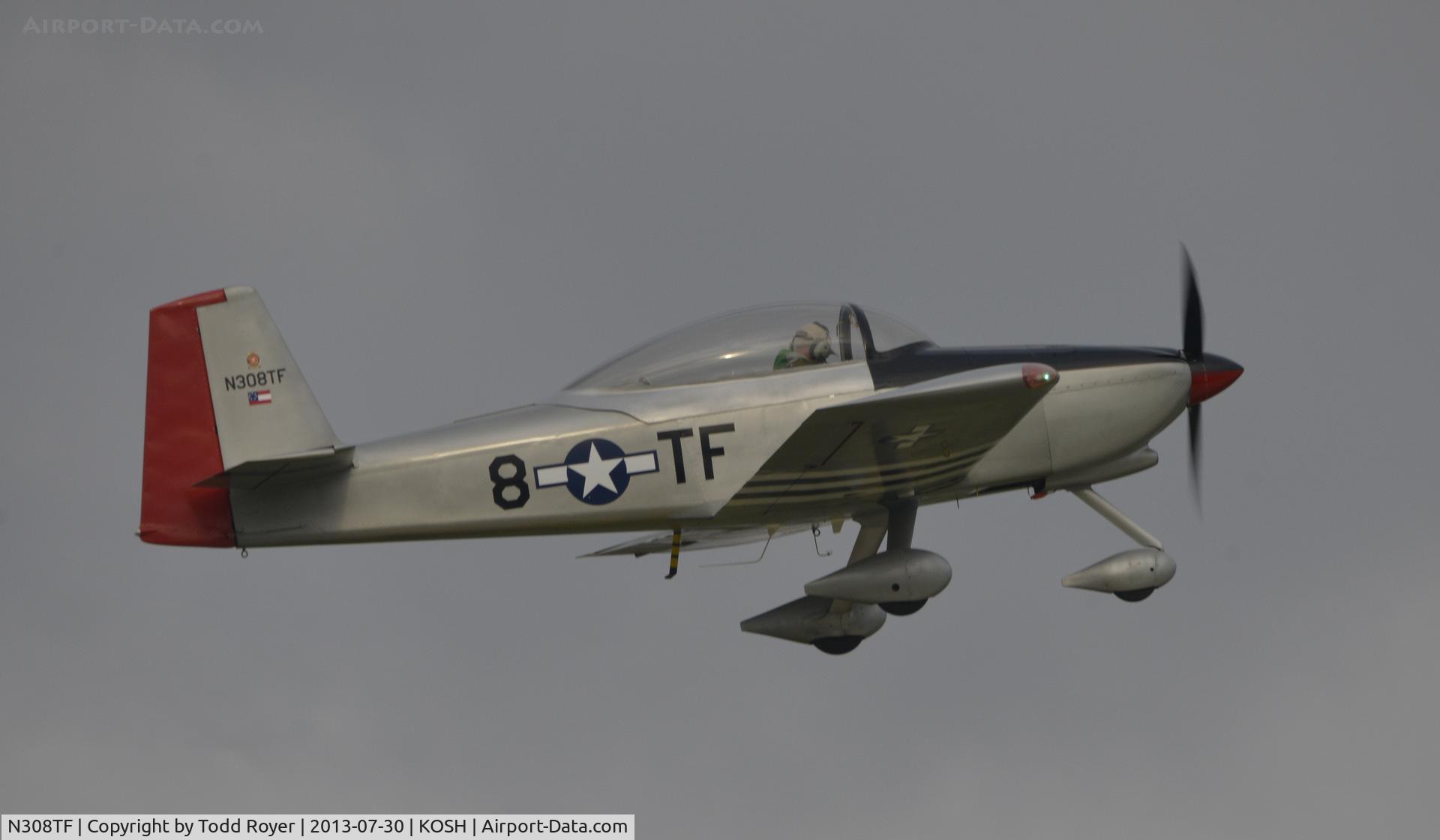 N308TF, Vans RV-8A C/N 82649, Airventure 2013
