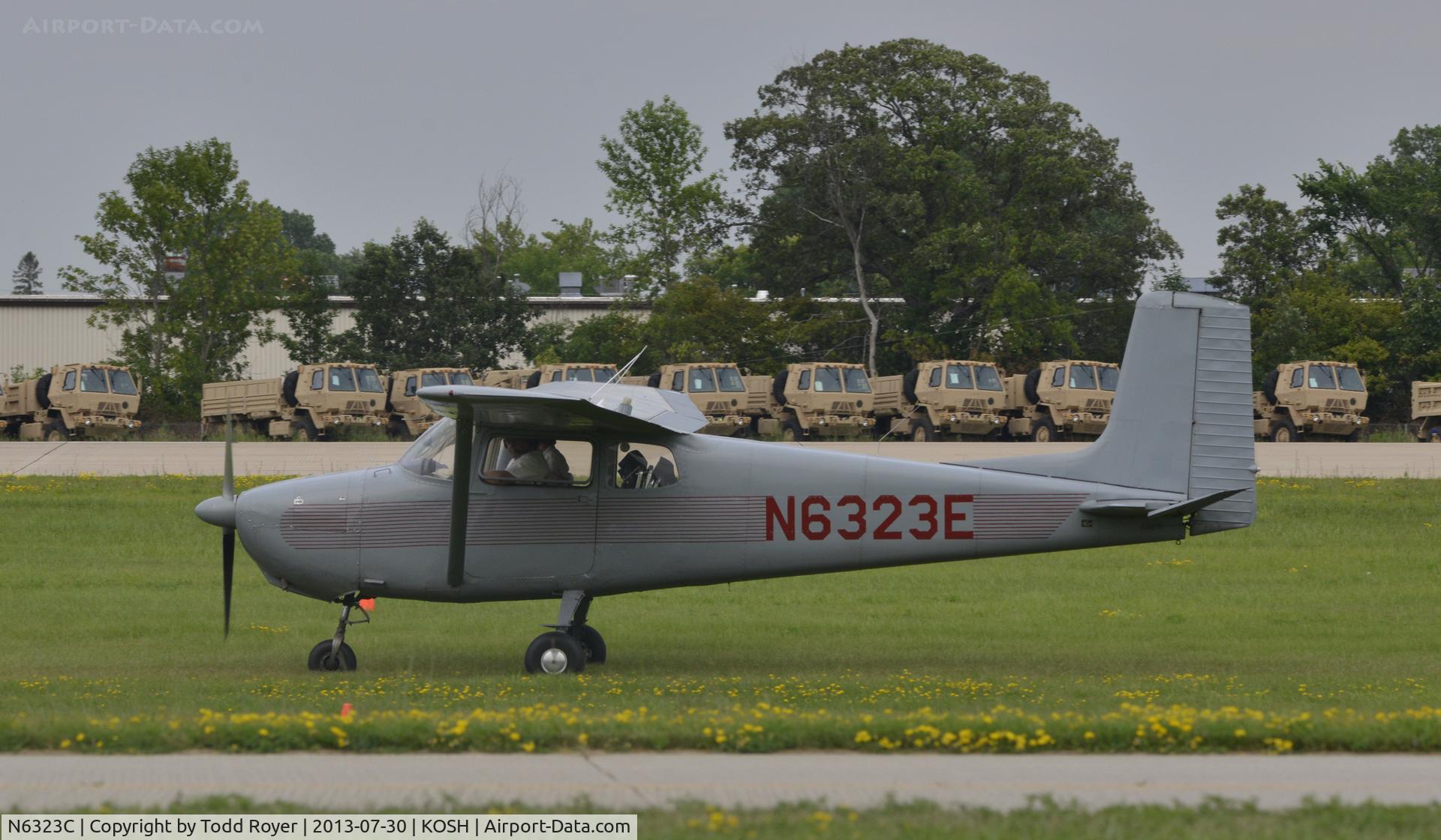 N6323C, Piper PA-28R-201T Cherokee Arrow III C/N 28R-7803219, Airventure 2013
