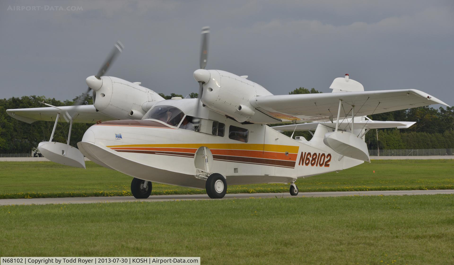 N68102, 1945 Grumman G-44 Widgeon C/N 1351, Airventure 2013
