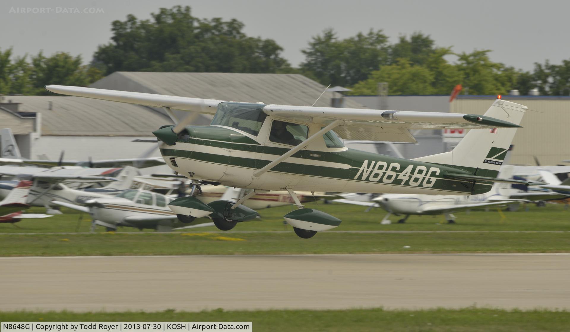 N8648G, 1967 Cessna 150G C/N 15066728, Airventure 2013