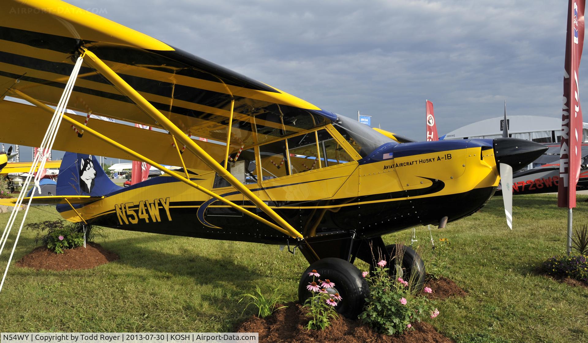 N54WY, 2013 Aviat A-1B Husky C/N 3126, Airventure 2013