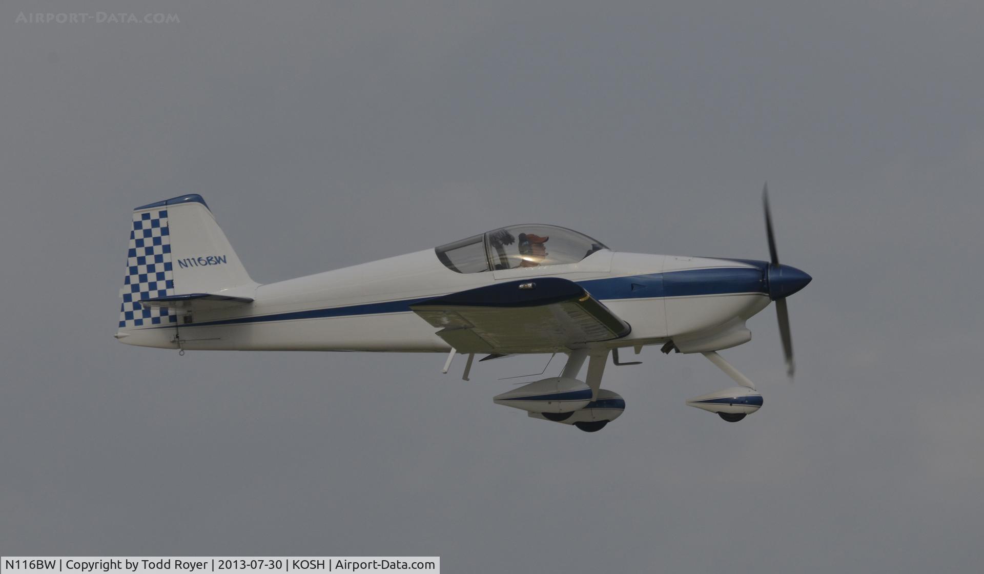 N116BW, 2001 Vans RV-6A C/N 24986, Airventure 2013