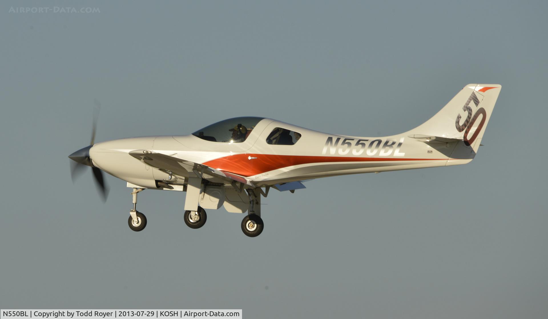 N550BL, 2007 Lancair Legacy 2000 C/N 981101-40, Airventure 2013