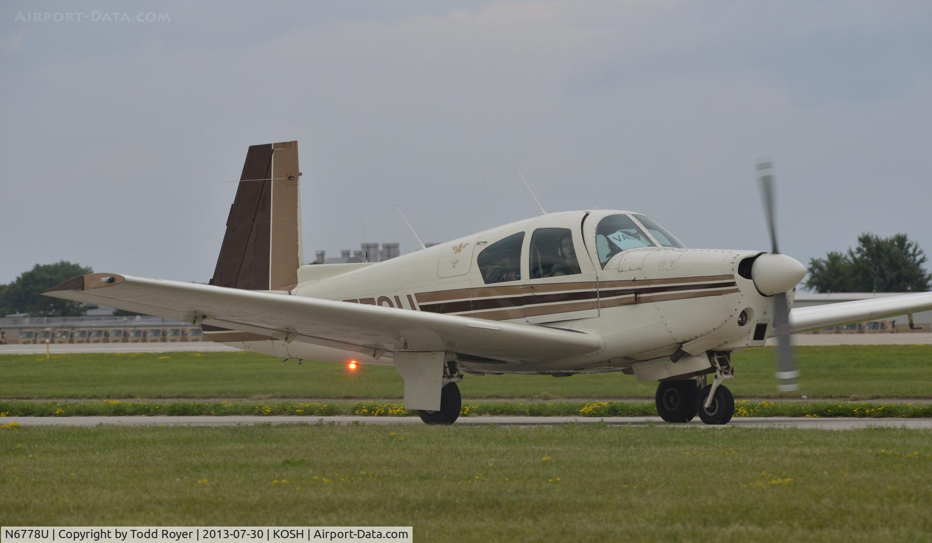 N6778U, 1963 Mooney M20C Ranger C/N 2500, Airventure 2013