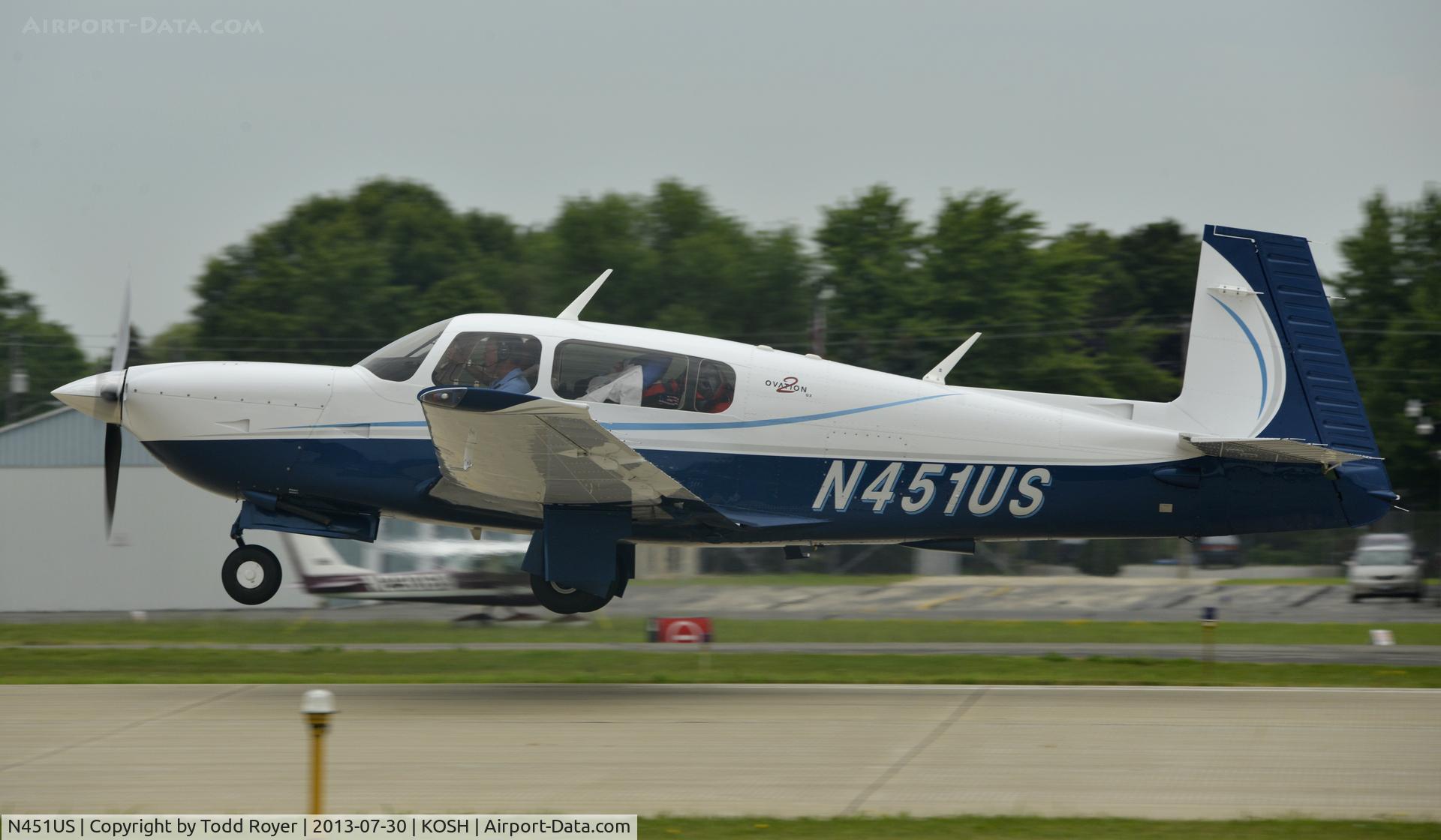 N451US, 2006 Mooney M20R Ovation C/N 29-0437, Airventure 2013