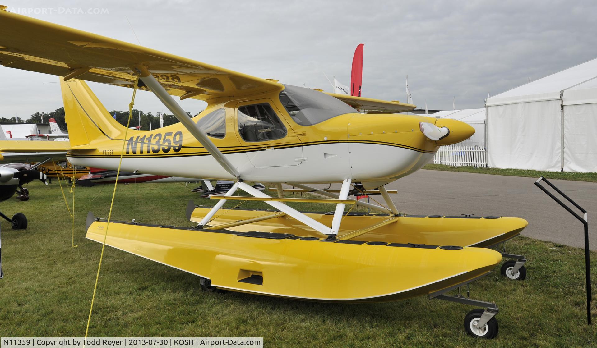 N11359, 2000 Stoddard-Hamilton Glastar C/N 54821, Airventure 2013