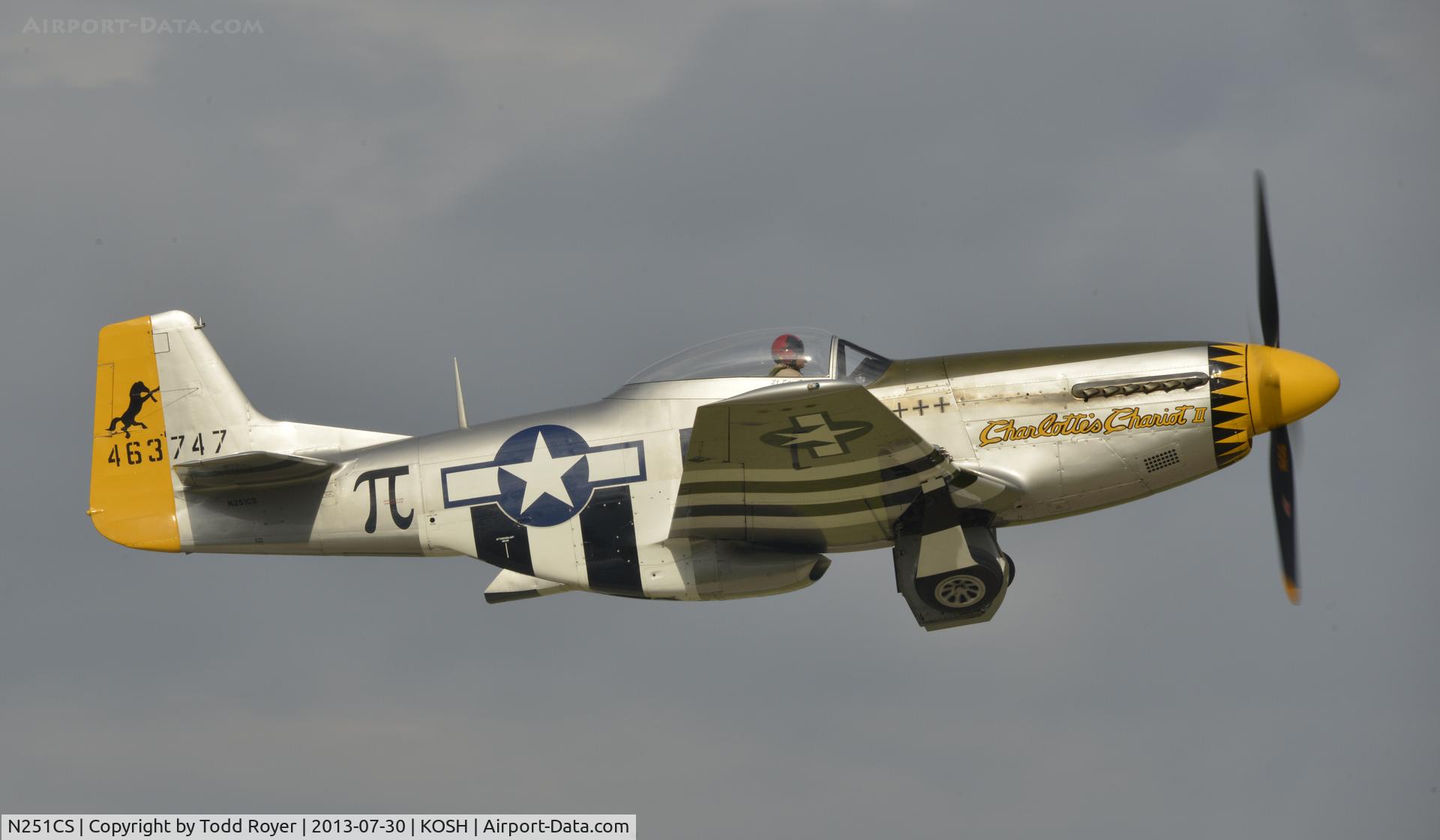 N251CS, North American F-51D Mustang C/N 44-74977N, Airventure 2013