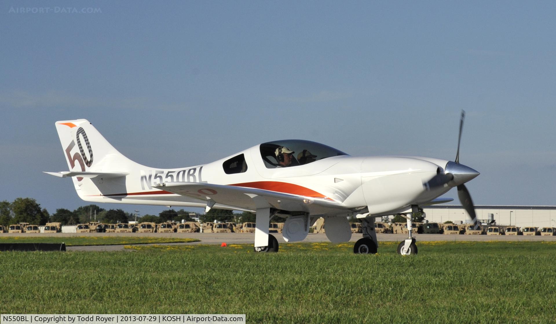 N550BL, 2007 Lancair Legacy 2000 C/N 981101-40, Airventure 2013