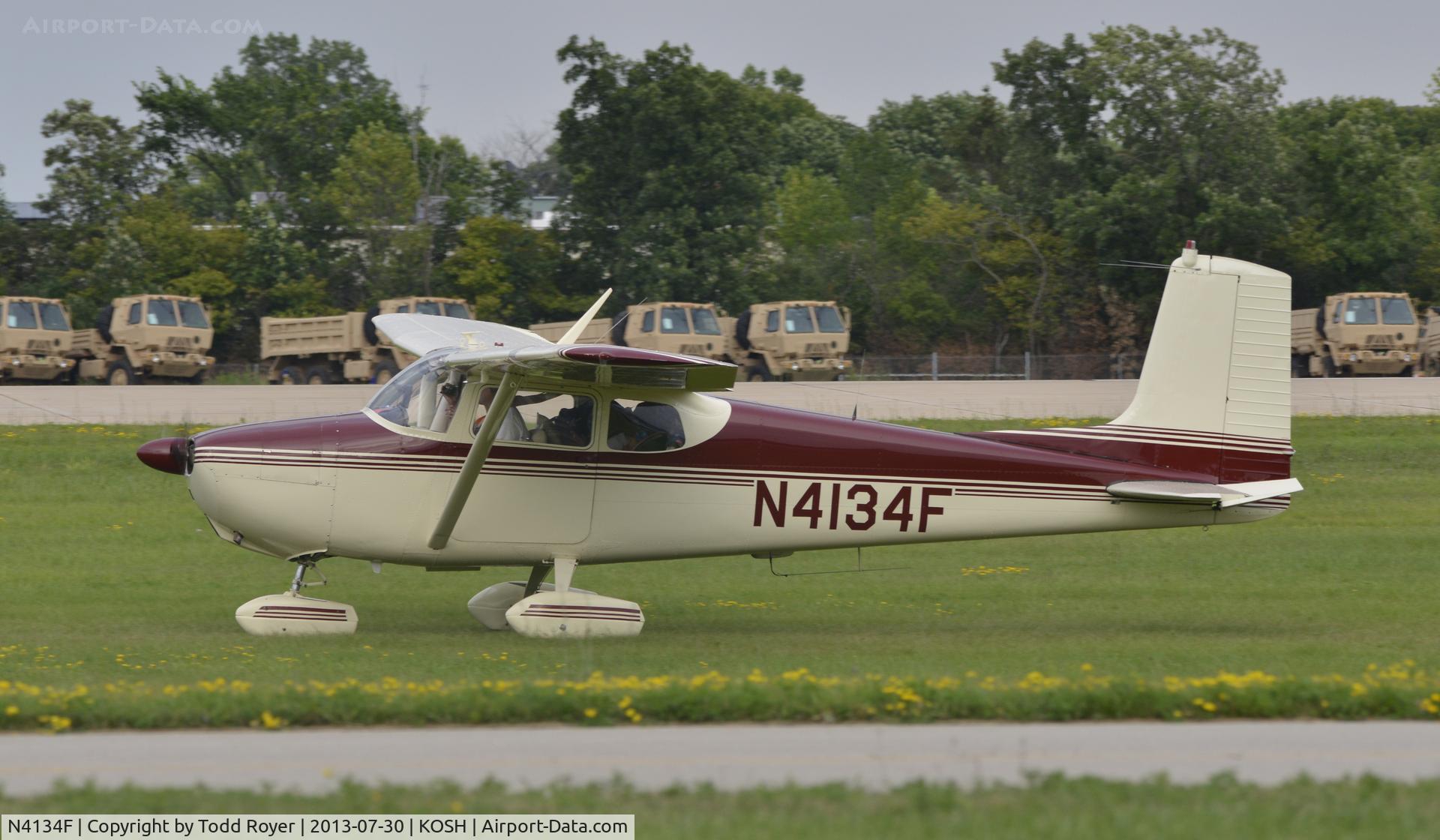 N4134F, 1958 Cessna 172 C/N 46034, Airventure 2013