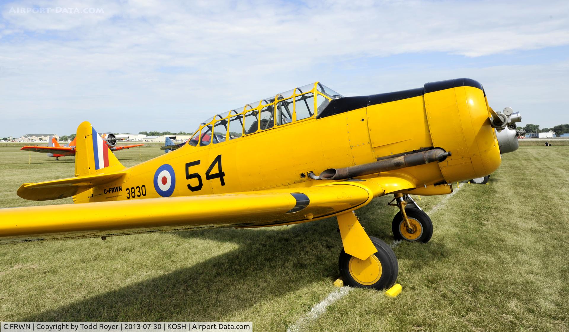 C-FRWN, 1942 Noorduyn AT-16 Harvard II C/N 81-4097, Airventure 2013