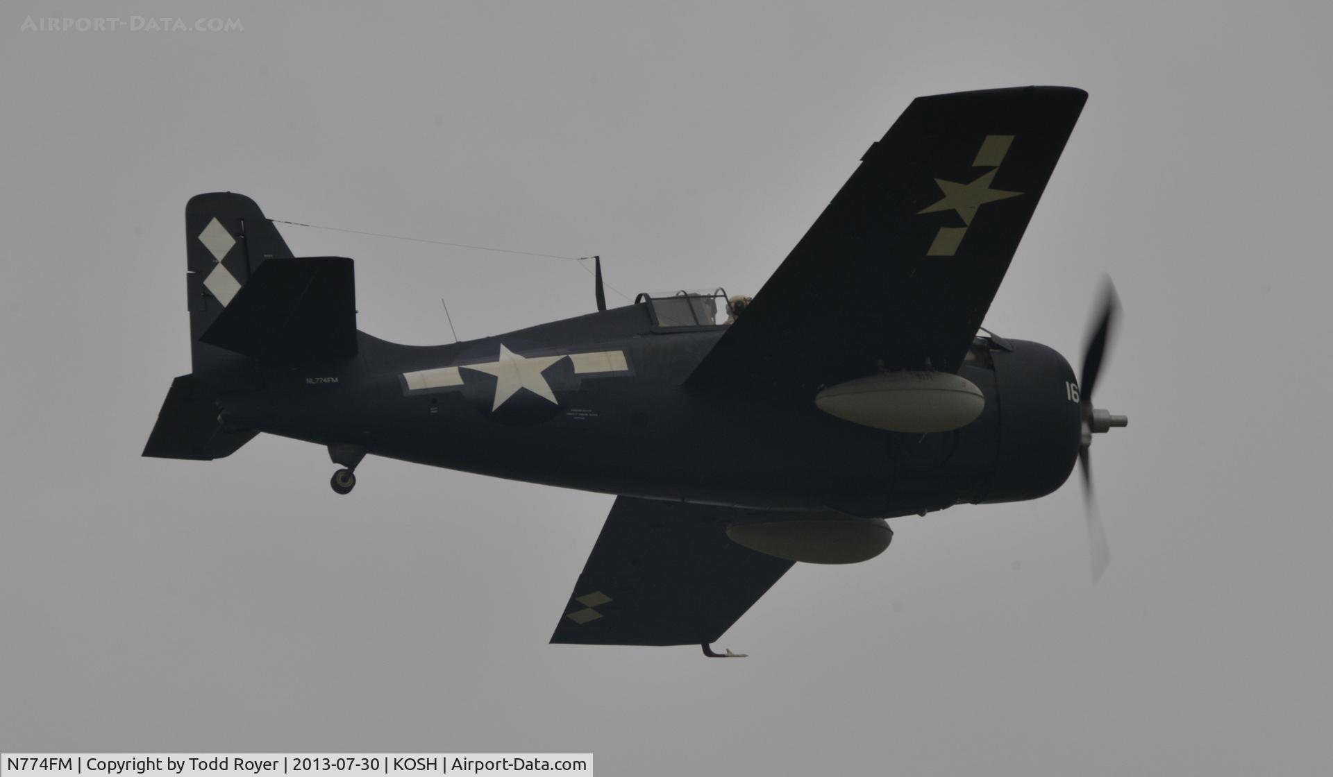 N774FM, General Motors (Grumman) FM-2 Wildcat C/N 5832, Airventure 2013