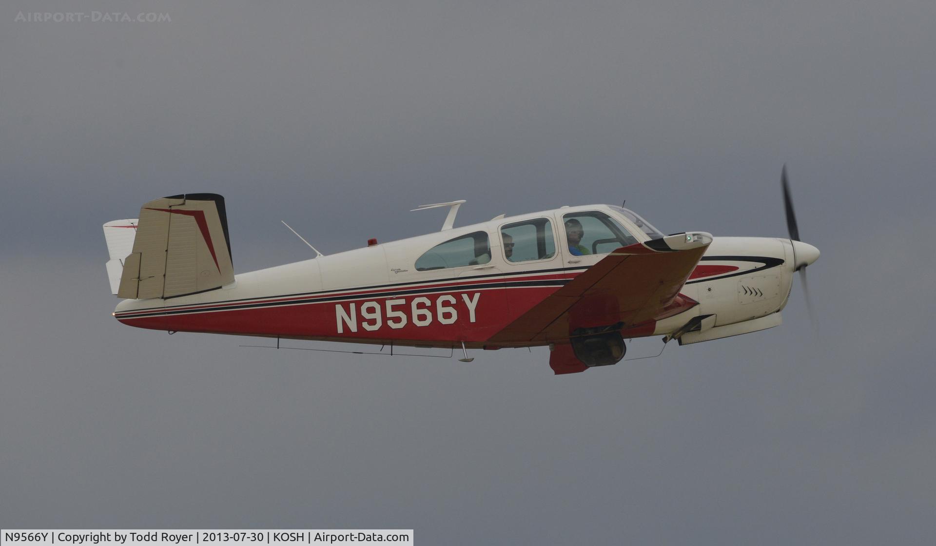 N9566Y, 1962 Beech P35 Bonanza C/N D-7041, Airventure 2013