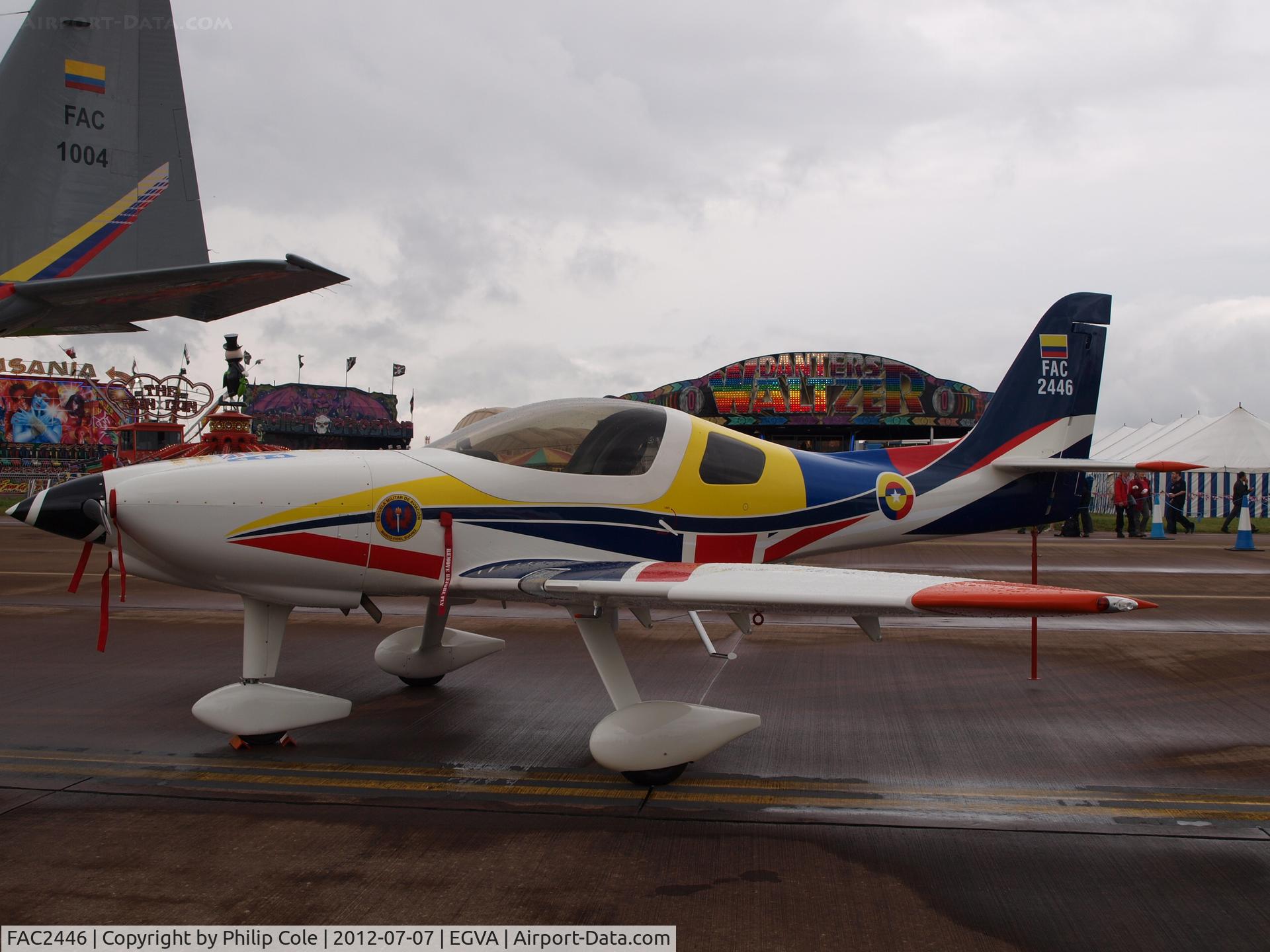 FAC2446, 2012 Lancair-CIAC T-90 Calima C/N 7, RIAT 2012