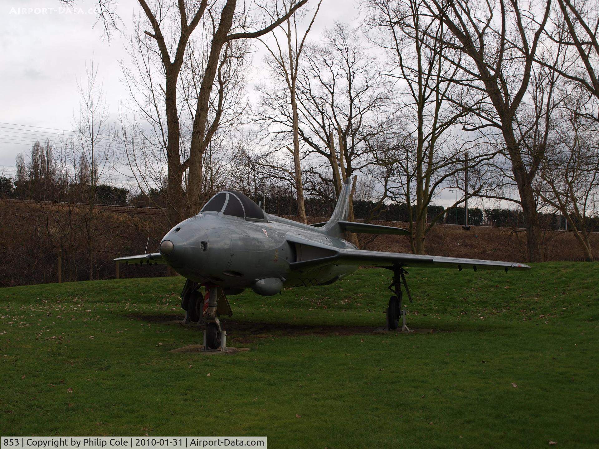 853, 1956 Hawker Hunter FR.10 C/N S4/U/3302, RAF Museum, Hendon