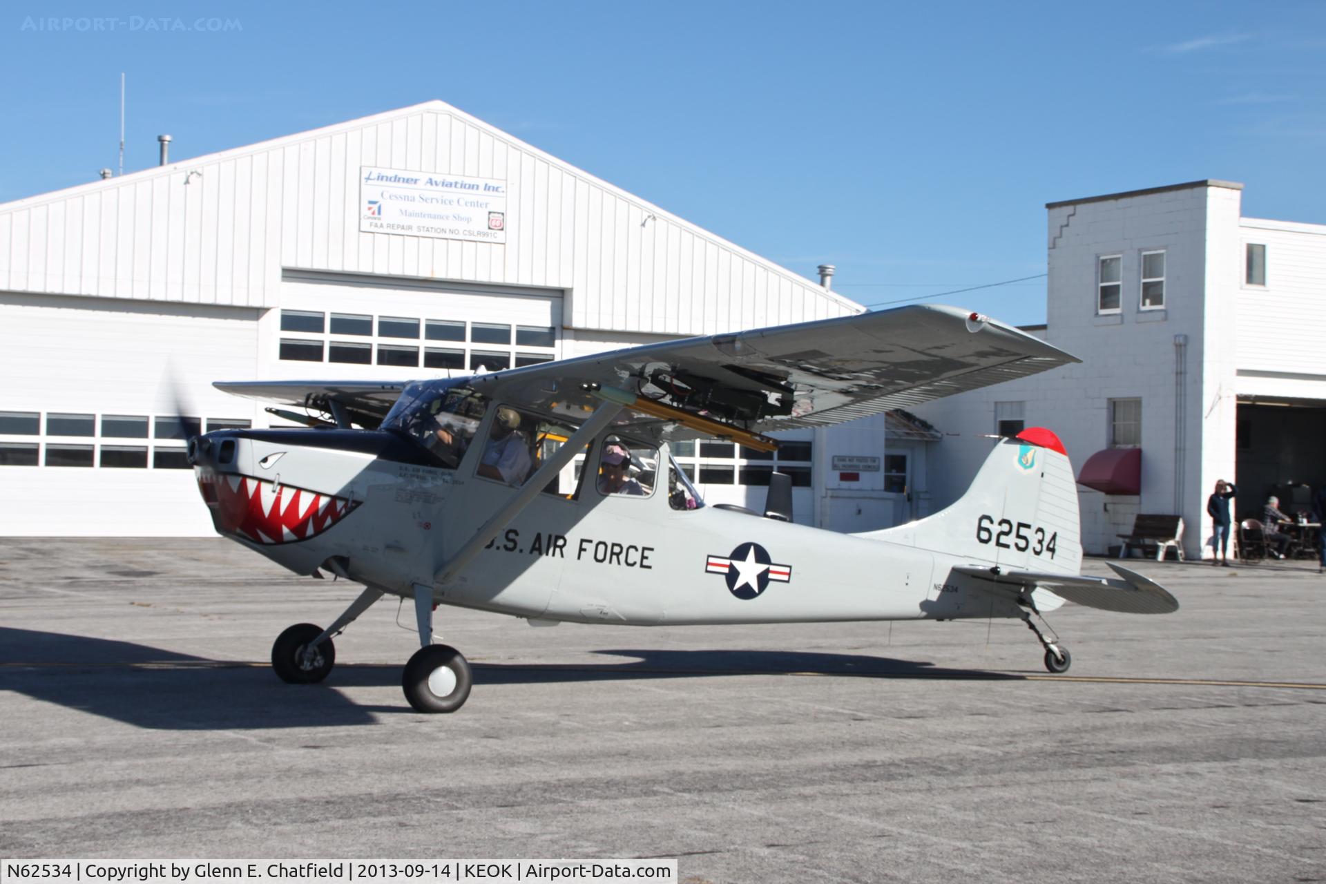 N62534, Cessna 305C (0-1E) C/N 23656, At the L-Bird fly in