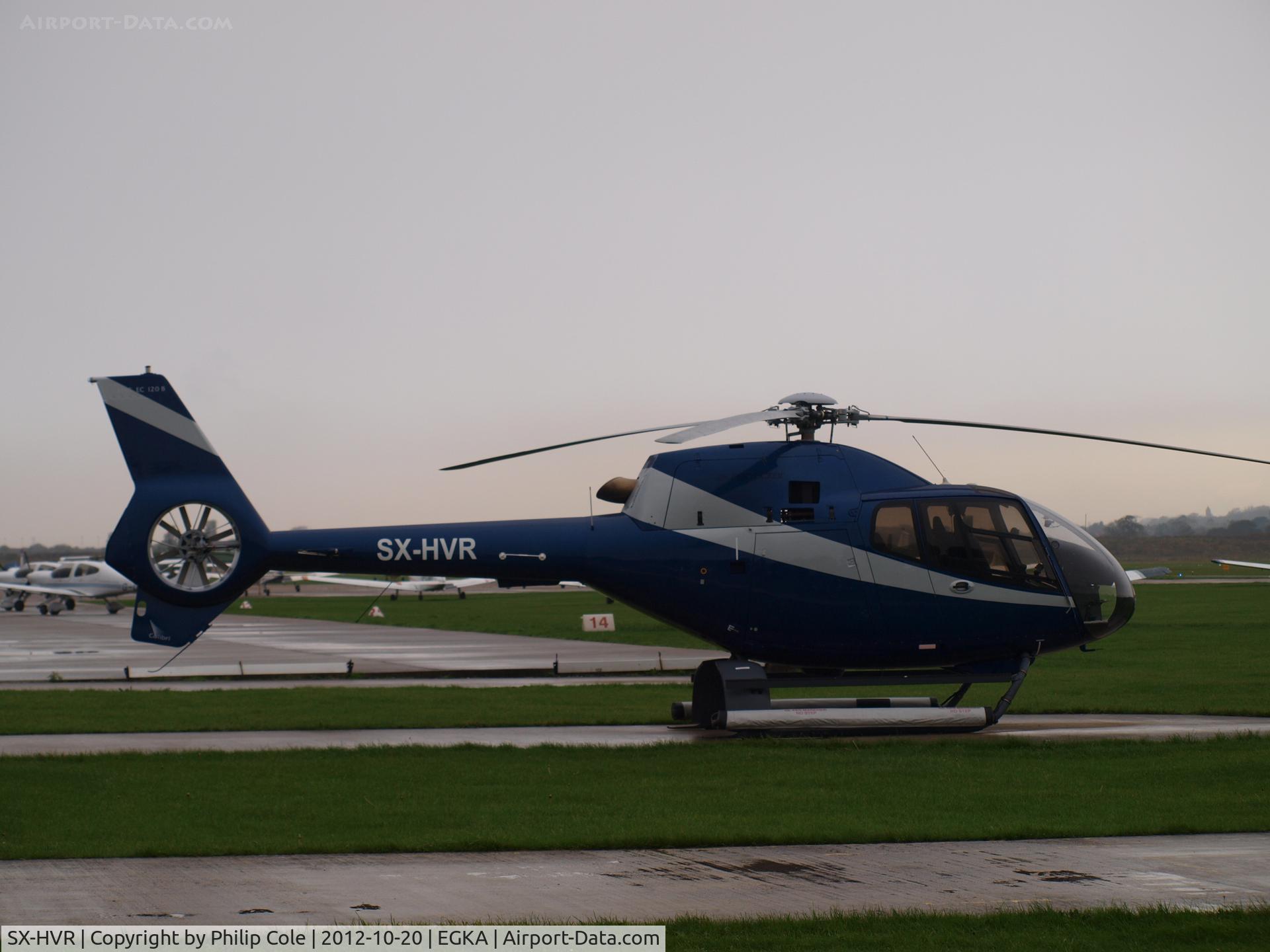 SX-HVR, 2008 Eurocopter EC-120B Colibri C/N 1565, Now registered as G-UYFI