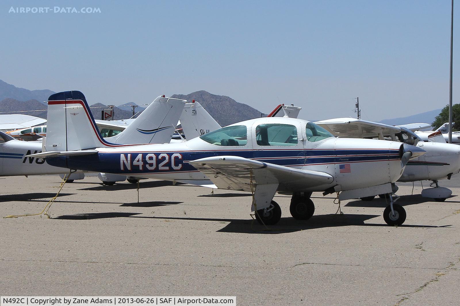 N492C, 1959 Meyers Industries Inc 200A C/N 256, At Santa Fe Municipal