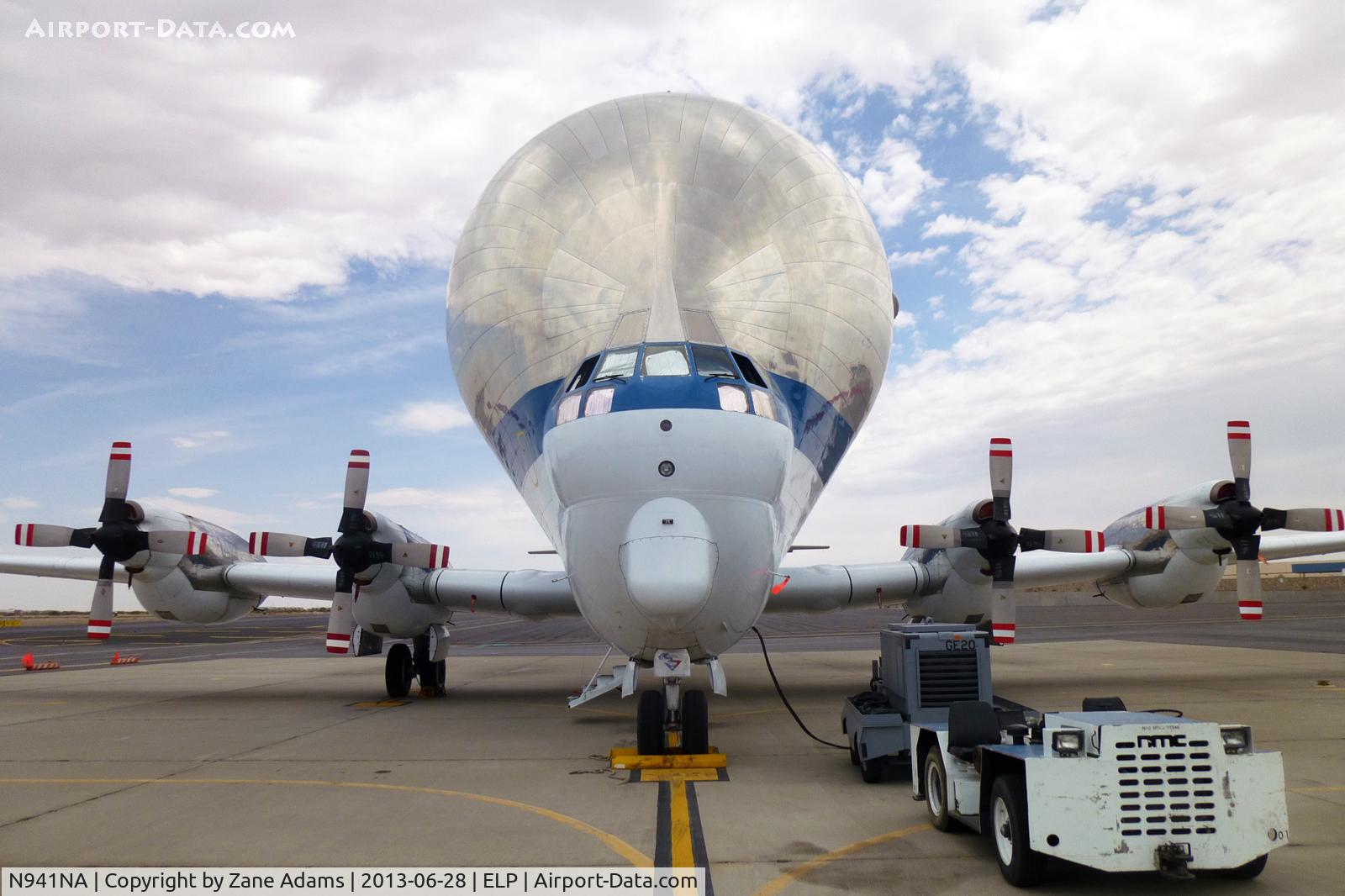 N941NA, Aero Spacelines 377SGT-F Super Guppy Turbine C/N 0004, At El Paso International