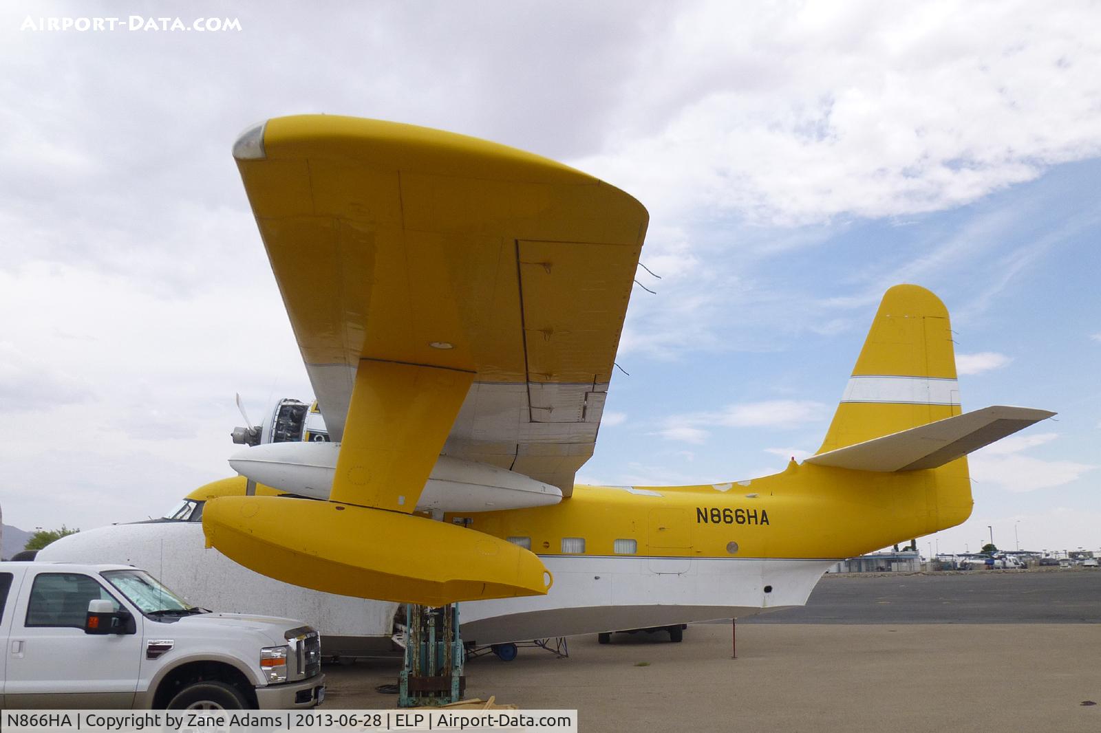 N866HA, 1951 Grumman HU-16B Albatross C/N G-108, At El Paso International