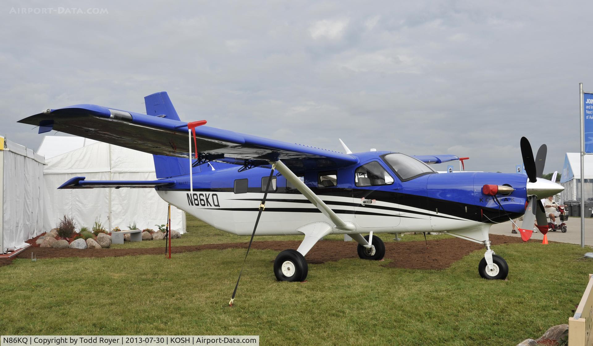 N86KQ, 2013 Quest Kodiak 100 C/N 100-0086, Airventure 2013