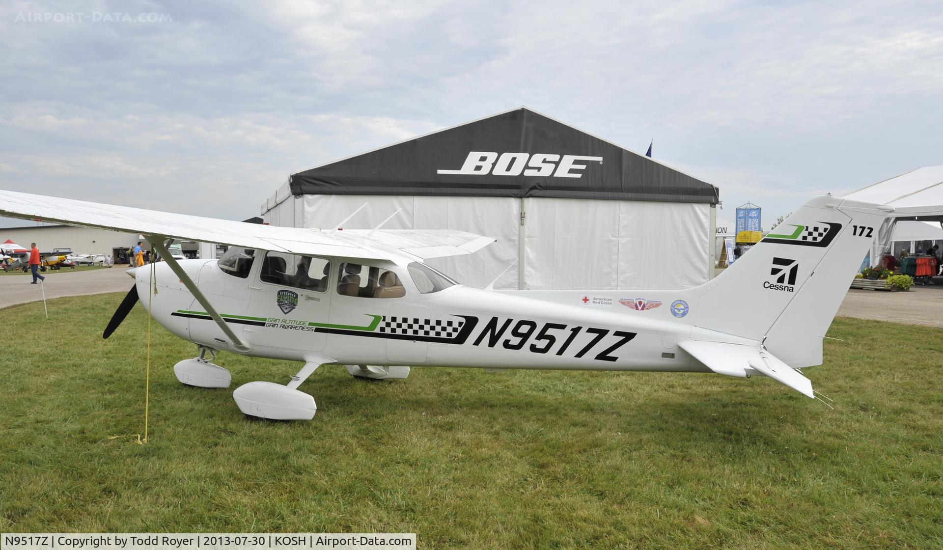 N9517Z, 2013 Cessna 172S C/N 172S11271, Airventure 2013