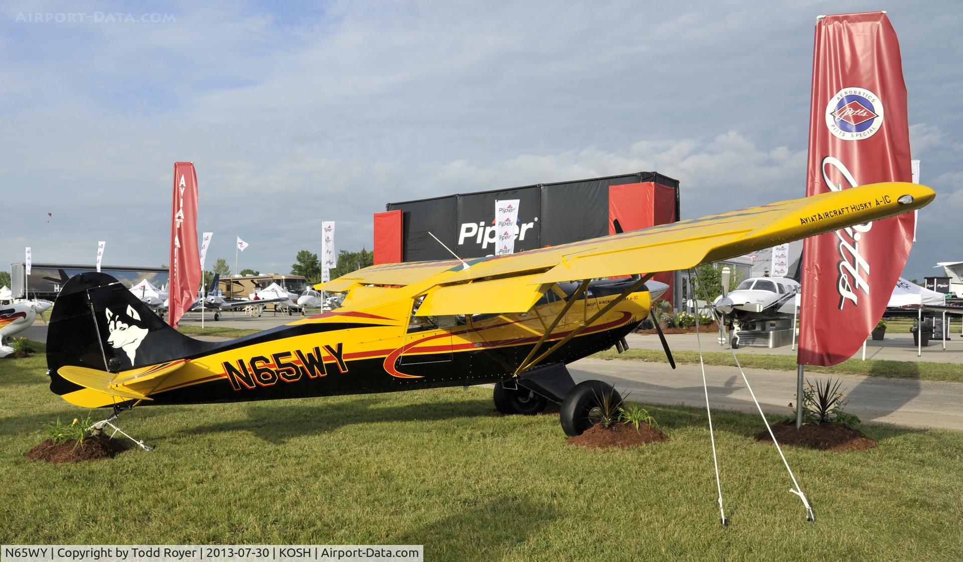 N65WY, 2013 Aviat A-1C-200 Husky C/N 3183, Airventure 2013