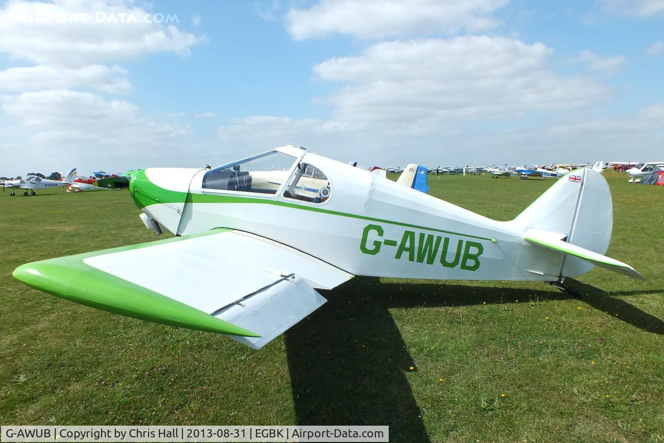 G-AWUB, 1954 Gardan GY-201 Minicab (Modified) C/N A-205, at the LAA Rally 2013, Sywell