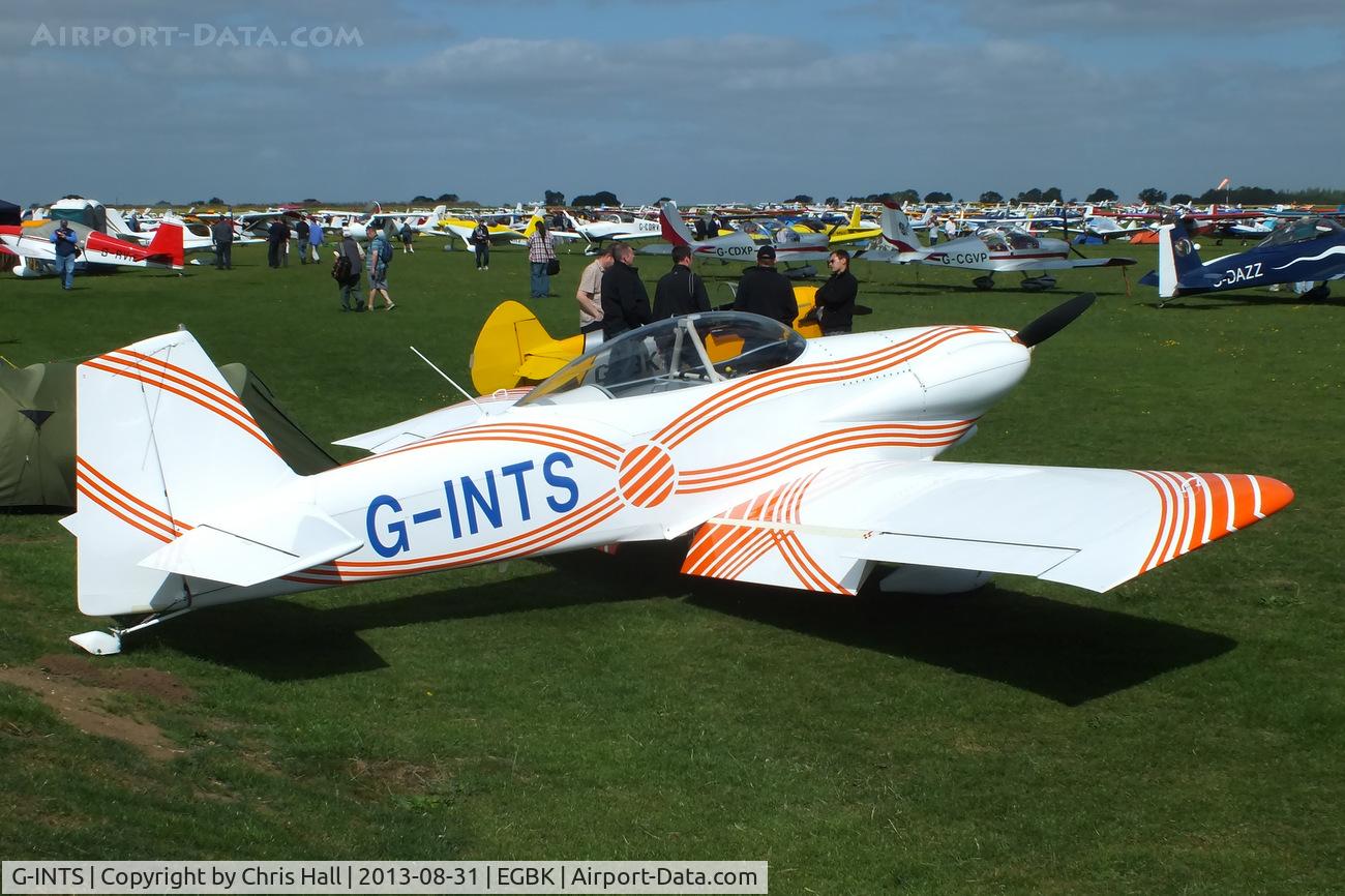 G-INTS, 2006 Vans RV-4 C/N PFA 181-13069, at the LAA Rally 2013, Sywell