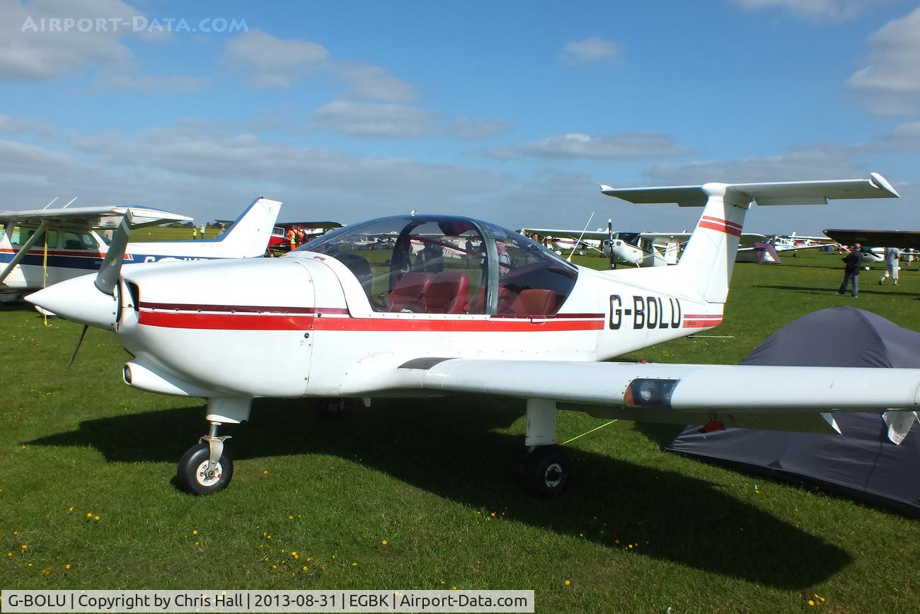 G-BOLU, 1985 Robin R-3000-120 C/N 106, at the LAA Rally 2013, Sywell