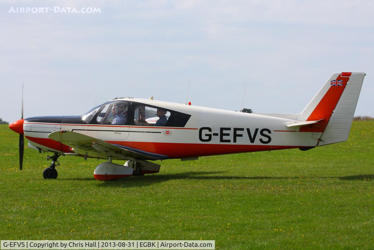 G-EFVS, 1971 Wassmer WA-52 Europa C/N 22, at the LAA Rally 2013, Sywell