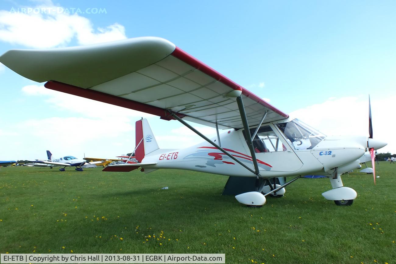 EI-ETB, 2004 Comco Ikarus C42B C/N 0405-6598, at the LAA Rally 2013, Sywell