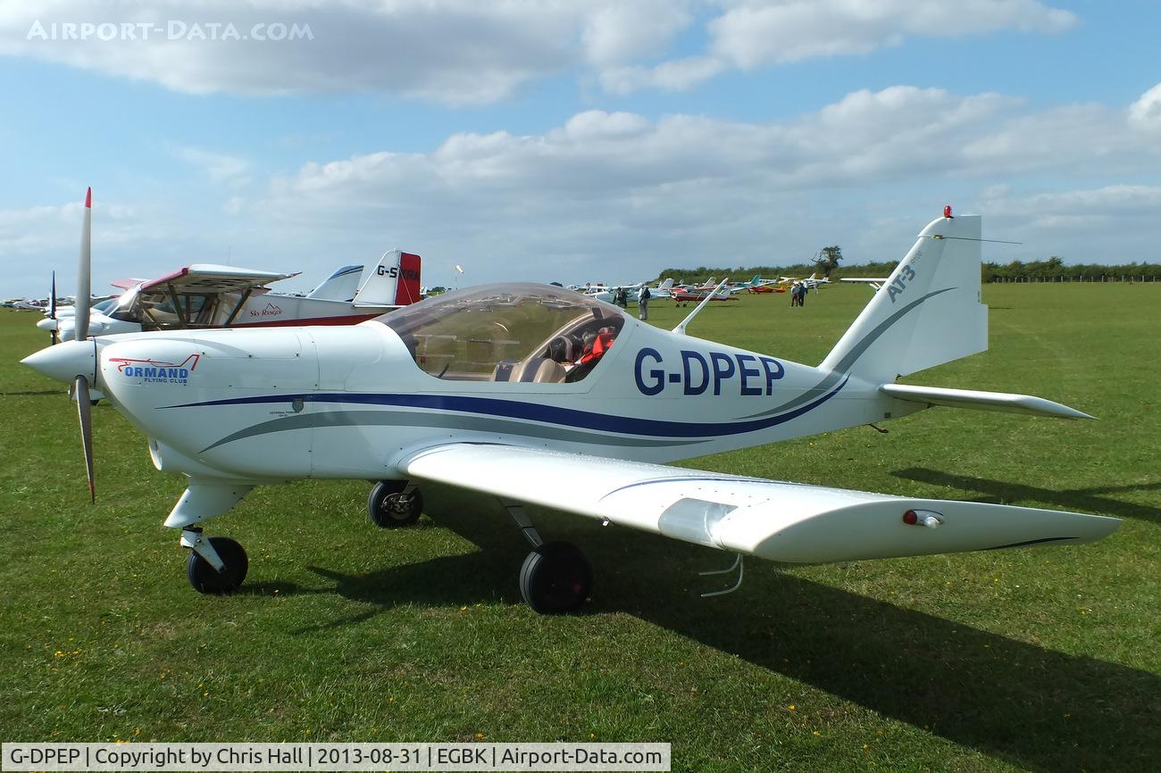 G-DPEP, 2007 Aero AT-3 R100 C/N AT3-027, at the LAA Rally 2013, Sywell