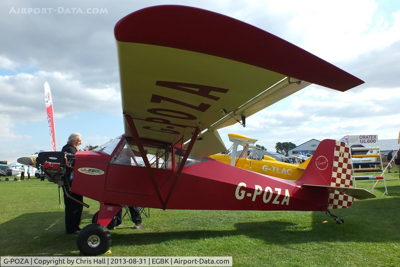 G-POZA, 2004 Reality Escapade ULP (1) C/N BMAA/HB/347, at the LAA Rally 2013, Sywell