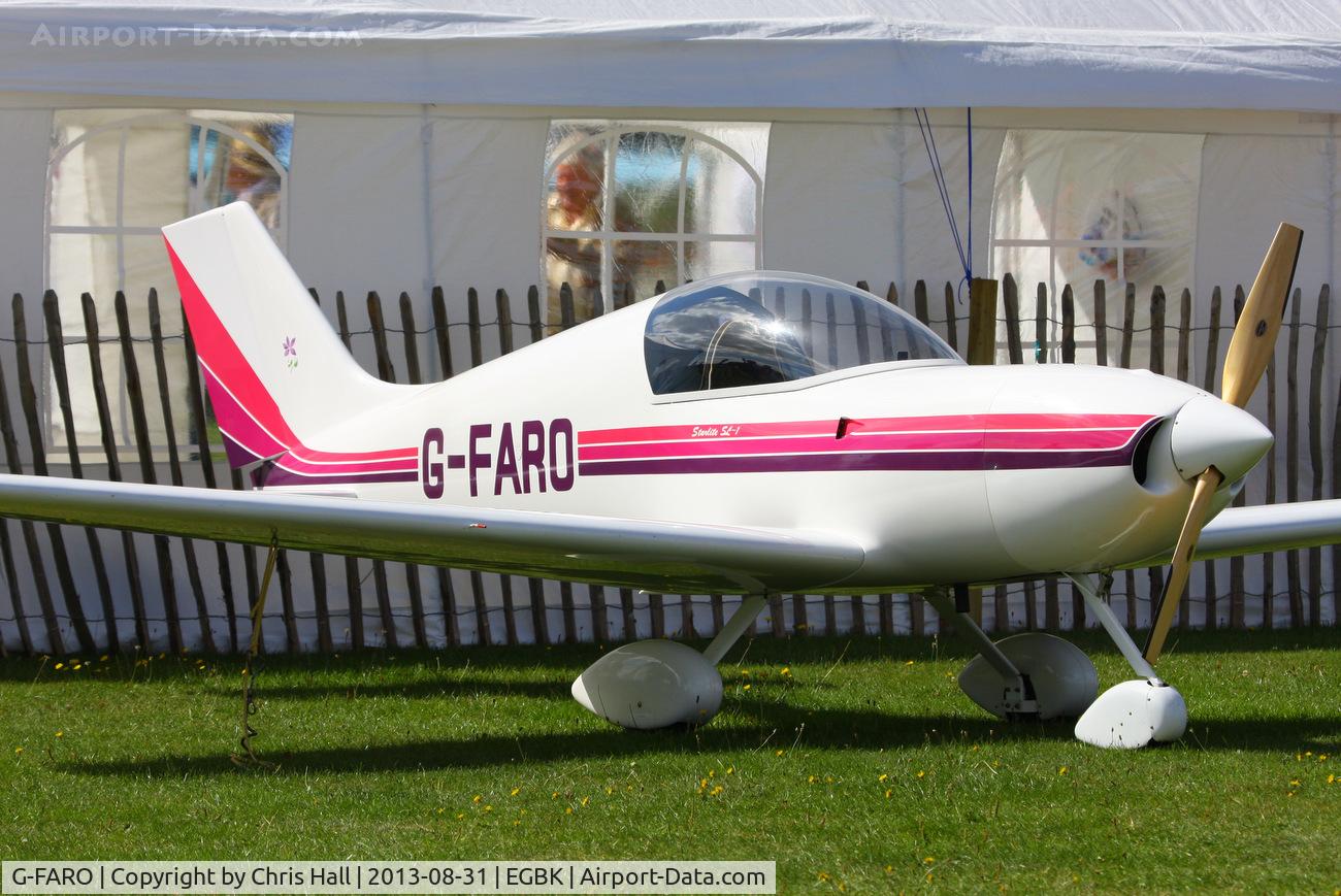 G-FARO, 1990 Aero Designs Star-Lite SL-1 C/N PFA 175-11359, at the LAA Rally 2013, Sywell